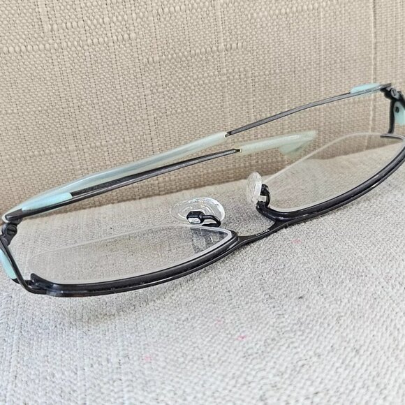 Brendel Ladies Eyeglasses Black/Blue Tone Eschenbach Glasses 50[]17 135 Frame - Picture 5 of 12